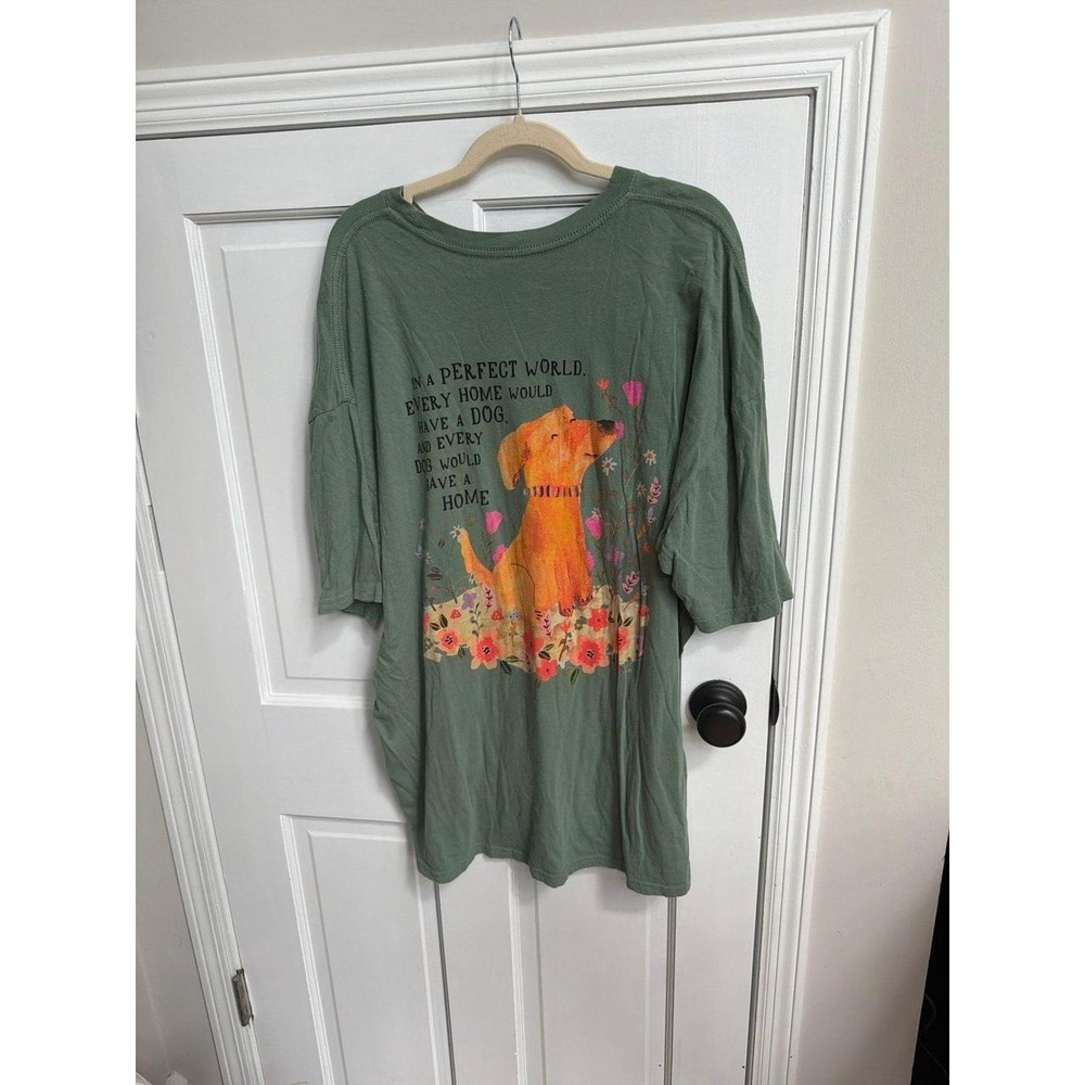 Natural life Every Dog Has a Home Comfy Tee Shirt women's xxl